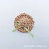 Colgante de Sombrero de Paja Tejido a Crochet con Rafia, Decoración Estilo Vacaciones, Accesorios DIY Estilo Coreano para Ropa y Bolsos, Venta al por Mayor de Accesorios y Componentes