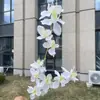 Huaxigou Novos Produtos Primavera e Verão 2025 Cor Champanhe Econômico Casamento Casamento Flores Artificiais Atacado