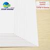 Suprimentos online papel de fundo para fotografia 350g papelão branco espessado totalmente aberto atacado papel branco normal