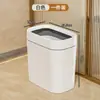 Lixeira de Fresta de Grande Capacidade para Casa, Cozinha, Banheiro, Sala de Estar, Escritório, Lixeira Universal com Anel de Pressão para Frestas