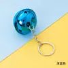 Nuevo llavero de campana con campana de estrella creativa y accesorios de cierre de langosta, colgante para bolso, regalo para niñas, decoración navideña