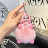 Fabricante Muñeca de Piel de Zorro Real Personalizada Llavero para Coche Colgante Muñeco de Peluche Colgante para Mochila Escolar Regalo para Pareja
