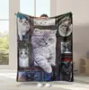 Manta de Franela para Mascotas Personalizada Amazon Impresión Digital 3D Imagen de Animal Manta para Siesta Aire Acondicionado Fabricante Venta al por Mayor