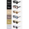 613 Gafas de Sol de Lujo Accesibles Personalizadas de Nicho Forma de B Celebridad de Internet Europeas y Americanas Forma Cóncava Disco Polarizadas Anti-UV Gafas de Sol