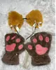 Diadema de Orejas de Gato para Mujer, Collar con Cascabel, Herramientas de Coqueteo, Accesorios Íntimos de Broma, Tocado de Uniforme, Accesorios Sexys para Mujer