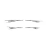 Cejuela para faro antiniebla delantero de Golf 8 (21 unidades) adecuada para Volkswagen Golf 8 moldura de faro antiniebla delantero tira de cejuela modificada pieza decorativa M