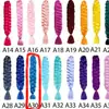 Peluca de Fibra Química Trenzas Grandes para Hombres y Mujeres Extensiones de Cabello Personalizadas 165g 41Pulgadas X-Pression Trenzas Cabello