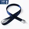 Lanyard con permiso de trabajo aleación de aluminio gancho transparente cuerda para insignia lanyard tarjeta de identificación de empleado se puede imprimir logo especial para exposiciones