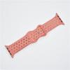 Adequado para Apple Watch Ultra9876543210 Geração Se 8-Formato Fivela Chip de Cor Pulseira de Relógio de Silicone Dupla Cor