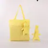 Nylon Impermeável Colorido Boneco Coelho Dobrável Bolsa de Negócios Dobrável Bolsa de Compras Dobrável Presente Promoção Processamento