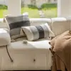 Almofada Decorativa Jacquard Multicor Estilo Americano para Sofá, Almofada de Cabeceira, Almofada de Sala de Estar, Almofada de Cadeira, Almofada de Carro (Excluindo Enchimento)