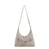 Bolsa de Ombro Retro de Nicho Feminina Europeia Americana Garota Popular Tendência para o Trabalho Bolsa de Ombro Única Bolsa Transversal de Grande Capacidade Bolsa de Mão Versátil