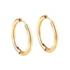 Boyi 2026 Amazon Más Vendidos Pendientes de Línea Circular Pendientes de Cobre Unisex Pinzas para Orejas de Moda para el Viaje