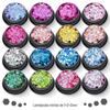 Produtos quentes Amazon transfronteiriços 1+2+3 joias de unha com lantejoulas mistas esmalte em gel para unhas maquiagem glitter atacado