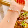 Fornecimento ao Vivo Novo Estilo Palácio Retrô Simples Cauda de Fênix Latão Banhado a Prata Pulseira Pulseira Presente Dia dos Namorados Chinês Venda por Atacado