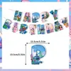 Nueva Decoración de Fiesta Temática de Cumpleaños de Stitch Lilo y Stitch Bandera de Cumpleaños para Niños Tarjeta para Pastel Arreglo