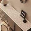 Tapete de Mesa para Aparador Retrô, Tapete para Gabinete de TV, À Prova d'Água e de Óleo, Tapete de Entrada Sem Lavagem, Tapete para Sapateira, Tapete Protetor Longo para Bancada