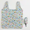 Tiktok Japón Bolsa de Compras Plegable Ecológica Viaje Hombro Portátil Gruesa Grande Bolsa de Supermercado Bolsa Ecológica