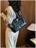 Bolsa feminina transfronteiriça retrô de grande capacidade, novo modelo 2026, bolsa de ombro de mão de alta qualidade, bolsa tote feminina para o dia a dia, moderna
