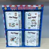 Comercio Exterior Linda Mascota Animal Cachorro Separador Bobina de Papel Dorado Cuaderno Guitarra Shiba Inu Notas Adhesivas Libro Diario de Estudiante Libro de Regalo