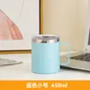 Taza de Acero Inoxidable 304 de Alta Calidad, Taza de Café para Oficina, Taza para Beber, Taza de Agua Aislada de Gran Capacidad, Transfronterizo