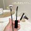 GECOMO Brocha Angular en Forma de Abanico para Pestañas Brocha Plana para Cejas Adiós Pestañas de Araña Brocha para Cejas Brocha para Pestañas Inferiores Brocha de Maquillaje