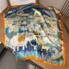 Bufanda de Seda Simple, Elegante y a la Moda, Lujo Ligero de Alta Gama, Versátil Pañuelo Cuadrado 100% Seda de Morera, Regalo de Vacaciones para Mujeres, Accesorio