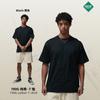 Nuevo Producto 2026 190g Suelta Talla Grande para Hombre Algodón Puro Camiseta Marca de Moda Manga Corta Lisa de Color Sólido Estilo Básico
