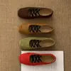 Sapatos Mary Jane femininos vintage em couro genuíno estilo francês, novo modelo verão e outono 2026, sapatilhas confortáveis estilo balé com tira cruzada e sola macia