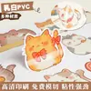 Adesivos de desenho animado personalizados, produtos de colaboração com tema de anime, produtos para fãs de celebridades, adesivos DIY, etiquetas e adesivos adesivos de formato personalizado