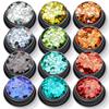 Amazon Explosiones Set Lentejuelas 3mm Super Flash Esmalte de Uñas Gota Pegamento Accesorios Maquillaje Corporal Color Mixto Joyería Venta al por Mayor