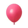 Globo de látex redondo de 18 pulgadas con placa de matrícula de viento engrosado, decoración para bodas, fiestas de cumpleaños, globos de colores al por mayor
