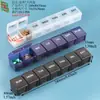 Caja de Medicamentos Sellada a Prueba de Humedad Caja de Pastillas Portátil Empaque de 7 Días Caja de Pastillas Portátil de Gran Capacidad para una Semana Divisor de Pastillas