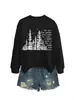 De todos os caminhos você Amazon Wish comércio exterior transfronteiriço moda e único moletom feminino outono e inverno