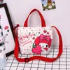 Na nova bolsa de lona ins 2024 mais vendida bolsa casual infantil coreana bolsa de ombro mensageiro fabricantes atacado
