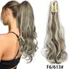 Comercio Exterior Transfronterizo Pelucas Europeas y Americanas Trenzadas, Coletas para Mujer, Cabello Largo Rizado, Extensiones de Coleta con Clip Invisible, Trenzas, Al por Mayor en Stock