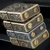 Zorro Zk-19 Flor de la Gran Fortuna Encendedor Metálico de Queroseno Suministro de Douyin Kuaishou Encendedor a Prueba de Viento de Alta Calidad