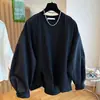 Camisa Chic de Estilo Europeo con Abertura para Mujer, Nueva Colección Primavera y Otoño 2026, Talla Grande, Blusa Casual Elegante de Cuello Redondo para Mujeres de Tallas Grandes