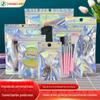Saco Auto-selante Yin Yang a Laser Saco de Embalagem para Cabo de Dados Saco Colorido para Armazenamento de Joias Folha de Alumínio Capa de Celular Saco Selado Dividido