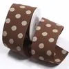 Cinta de sarga de puntos de onda pequeña, material para pinza de accesorios para el cabello DIY, lazo, flores para hornear, embalaje, cinta floral decorativa
