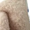 Miranda Lana Plush Rizado Rollo Lana de Cordero Seda Rizada Tela para Ropa Material para Zapatos Tela para el Hogar Tacto Suave y Ceroso