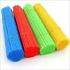 Varilla de soporte para ramo muñeca endurecida soporte para varilla de globo tubo de plástico transparente cabeza de remolque mango extendido soporte para fresas