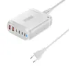 Carregador PD de Nitreto de Gálio 200W Multifuncional 120W 3A3 C Carregador de Mesa 160W Adaptador Multiuso 4C2A