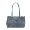 2026 Moda Nova Textura Macia Bolsa de Axila para o Trabalho Fosca de Ombro Único Bolsa Tote de Axila Retro Nicho