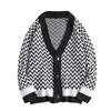Fábrica Vendas diretas suéter masculino casaco de outono terno estilo coreano moda cardigan suéter estilo Hong Kong solto casual all-matching