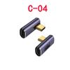 Tipo c adaptador usb 3.1 adaptador lightning interface plugue magnético macho adaptador extensão cotovelo