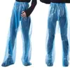 Pantalones de Lluvia Desechables que Cubren los Pies para Mujer, Botas de Lluvia para la Parte Inferior del Cuerpo, Cubrezapatos para Días Lluviosos, Impermeables Antideslizantes para Ciclismo