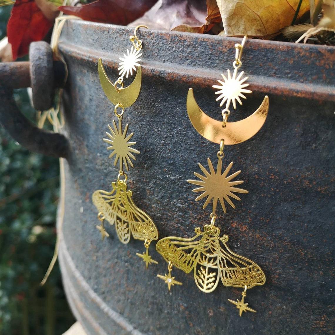 AQ-2629-金色耳环