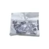 Acessórios Coloridos de Liga de Flor para Nail Art, Tulipas Tridimensionais Pintadas por Spray, Camélias, Borboletas, Pequenas Decorações Frescas para Nail Art