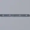 Enchufe ranura de aluminio lámpara de línea hebilla de acero inoxidable lámpara de fijación separación de línea paquete de cable de suspensión abrazadera resorte piezas de repuesto accesorios